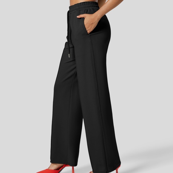 HALARA high waisted drawstring side pocket pants XL - Picture 2 of 5